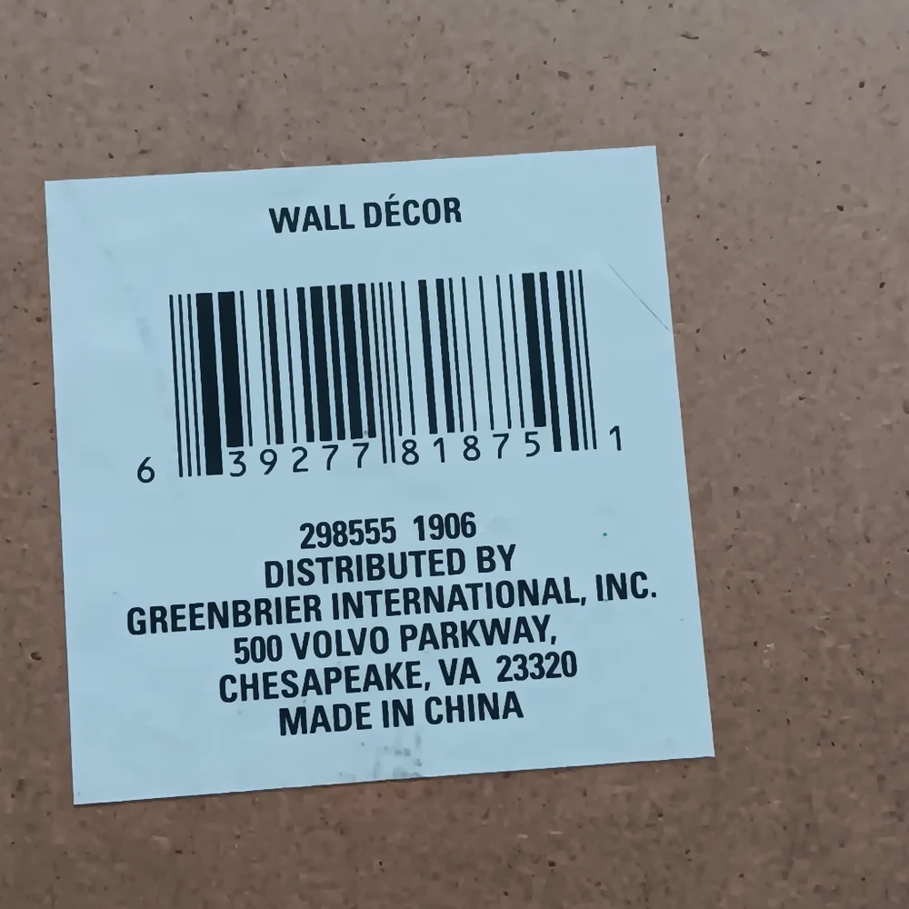 New Greenbriar Free Hugs Cat Cactus Wall Decor Glitter Blue Green Pink Square